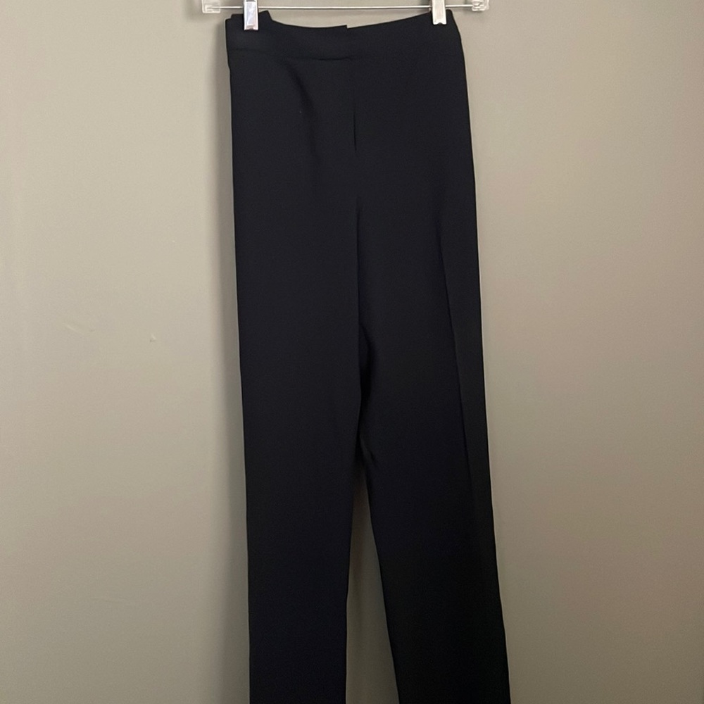 Navy blue wool slacks -